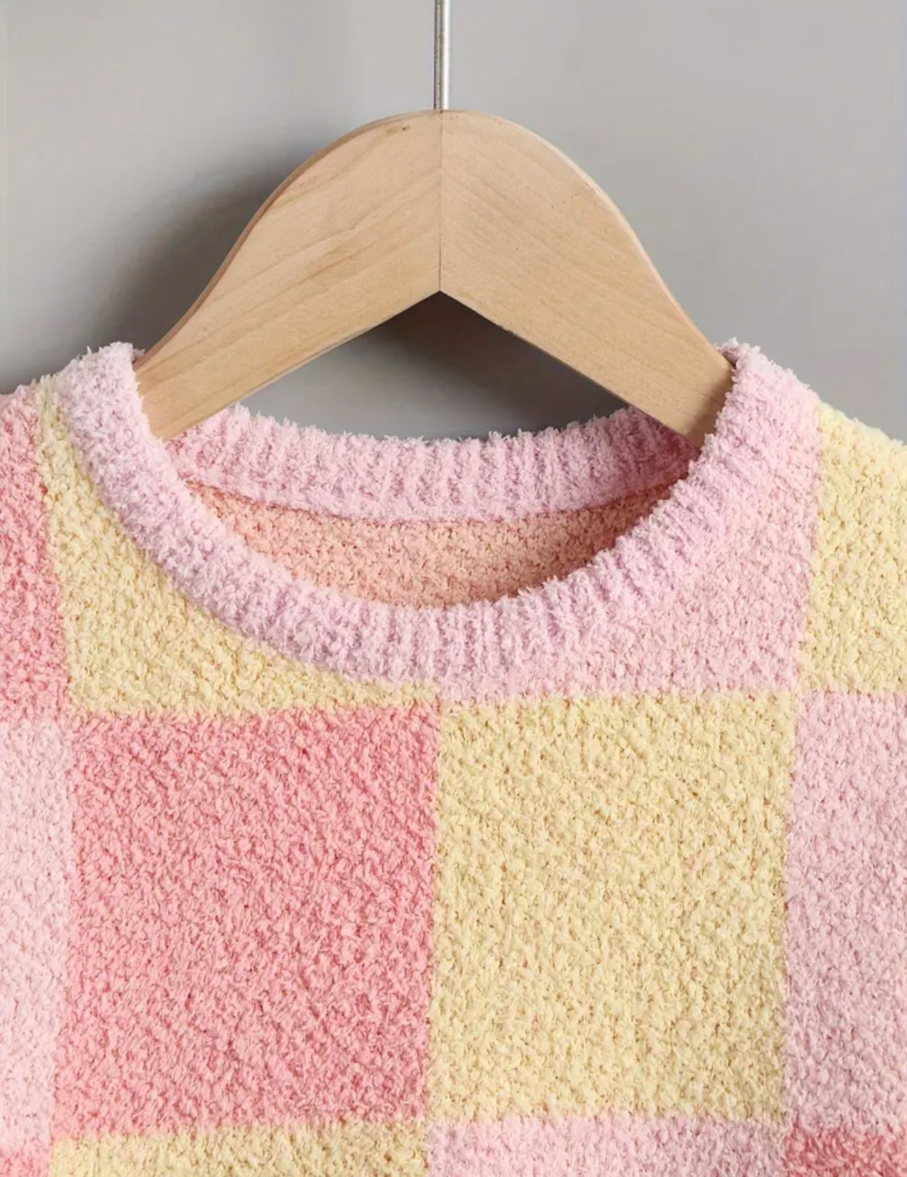 Pink Patch Little One Sweater