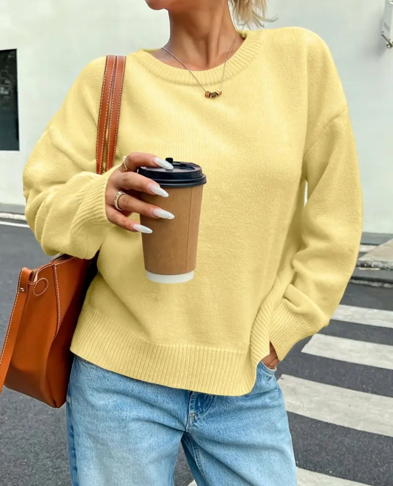 Butter Yellow Sweater