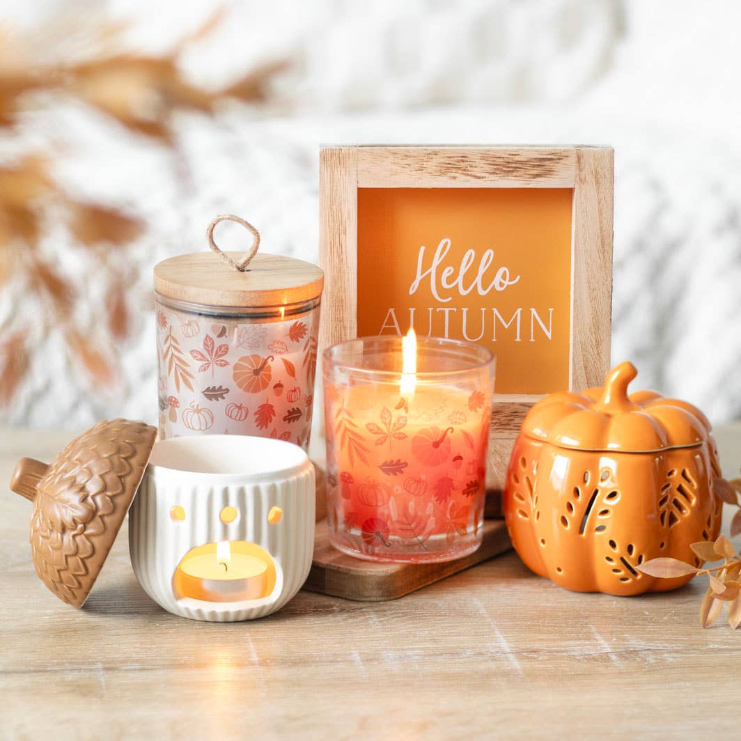 Autumn Leaves Cinnamon & Orange Fall Candle