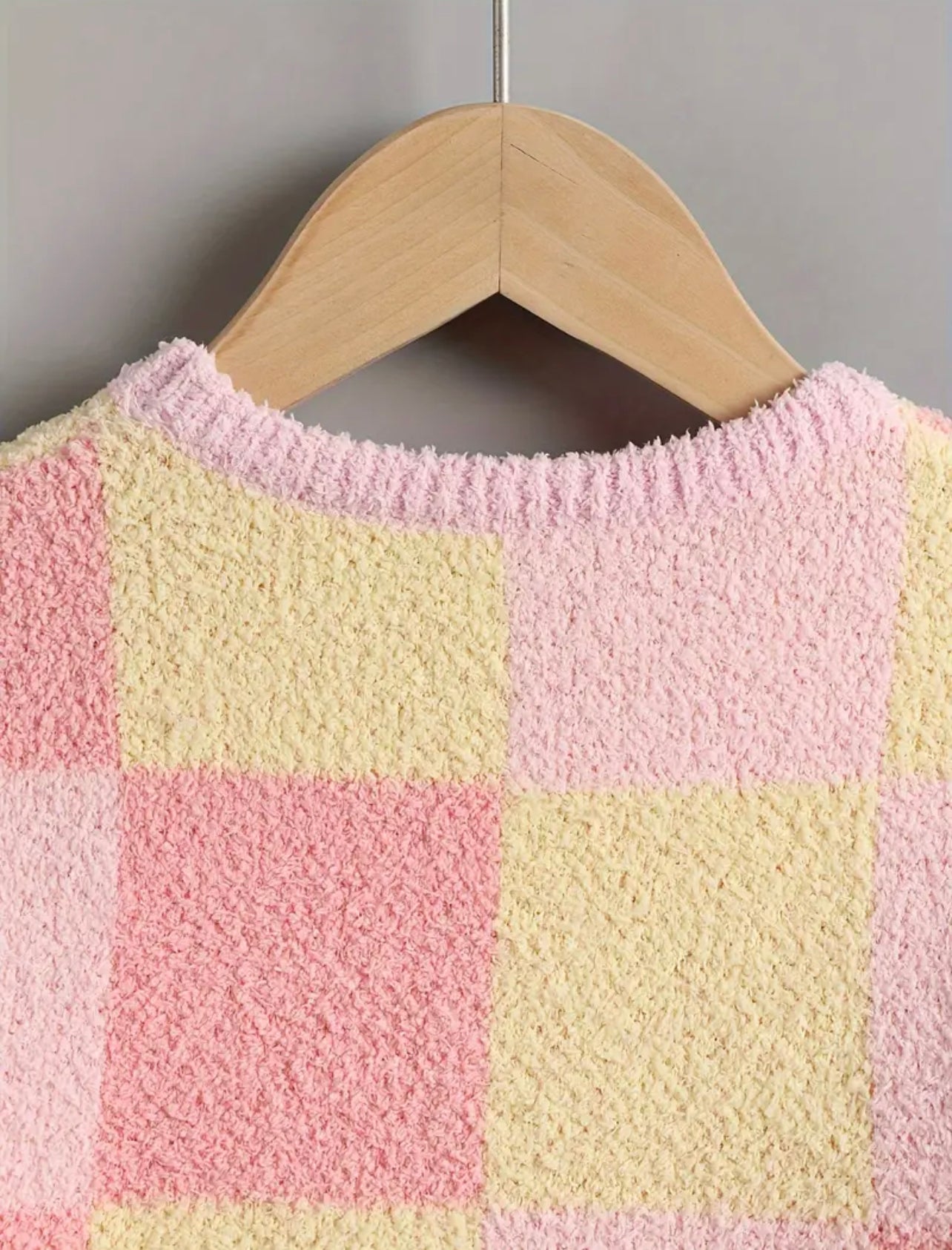 Pink Patch Little One Sweater