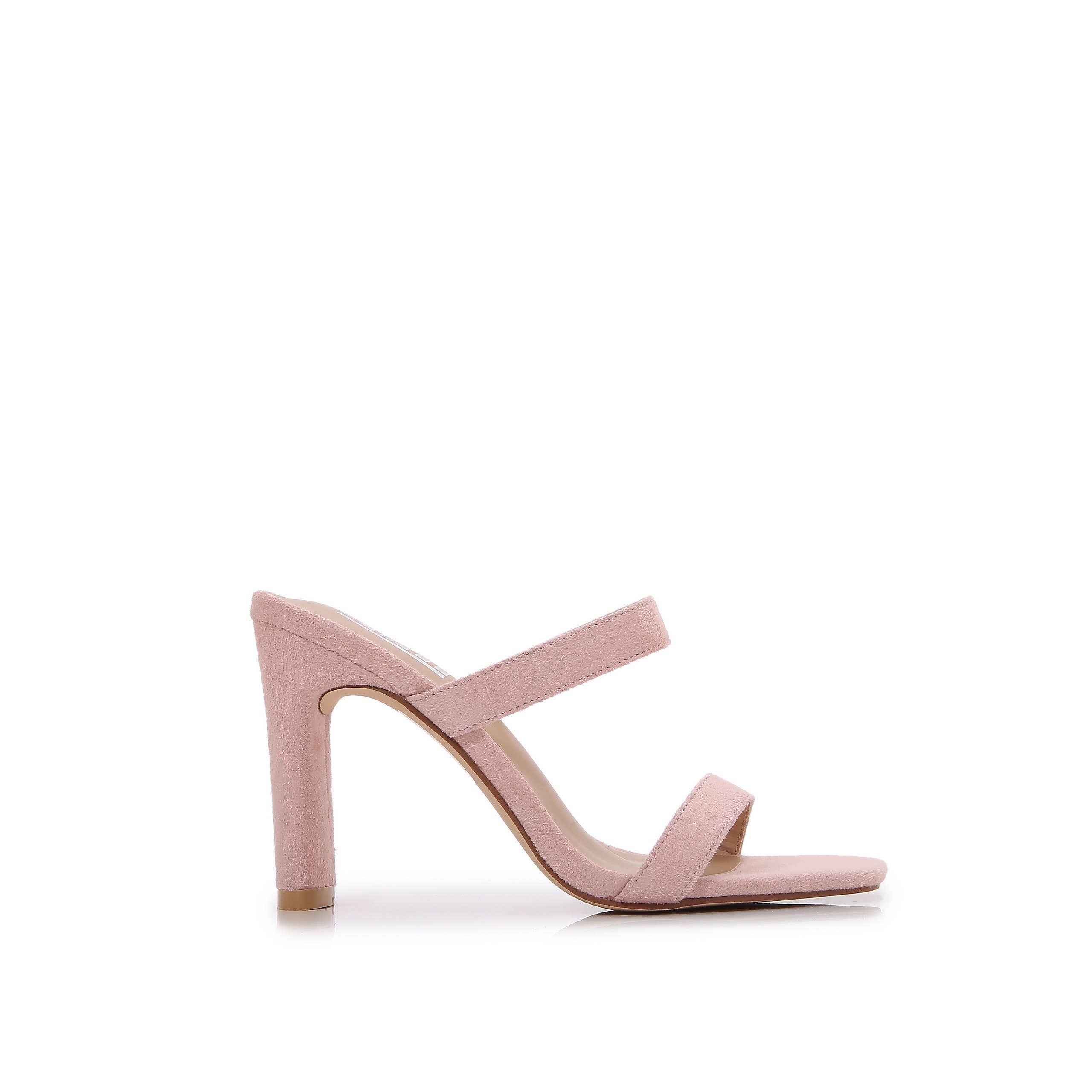 Moonflower Pink Double Strap Sandals