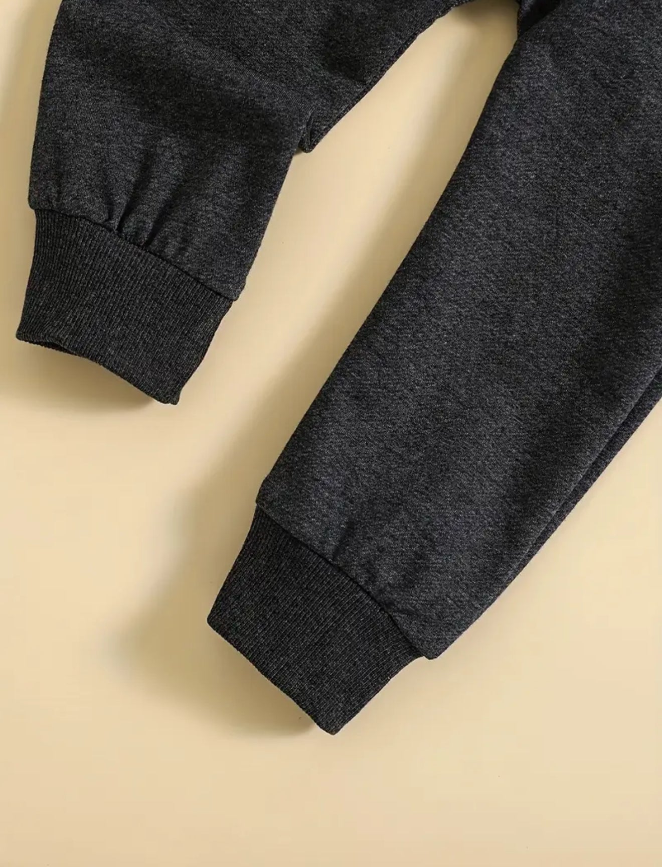 Brown Colorblock Little One Sweatsuit