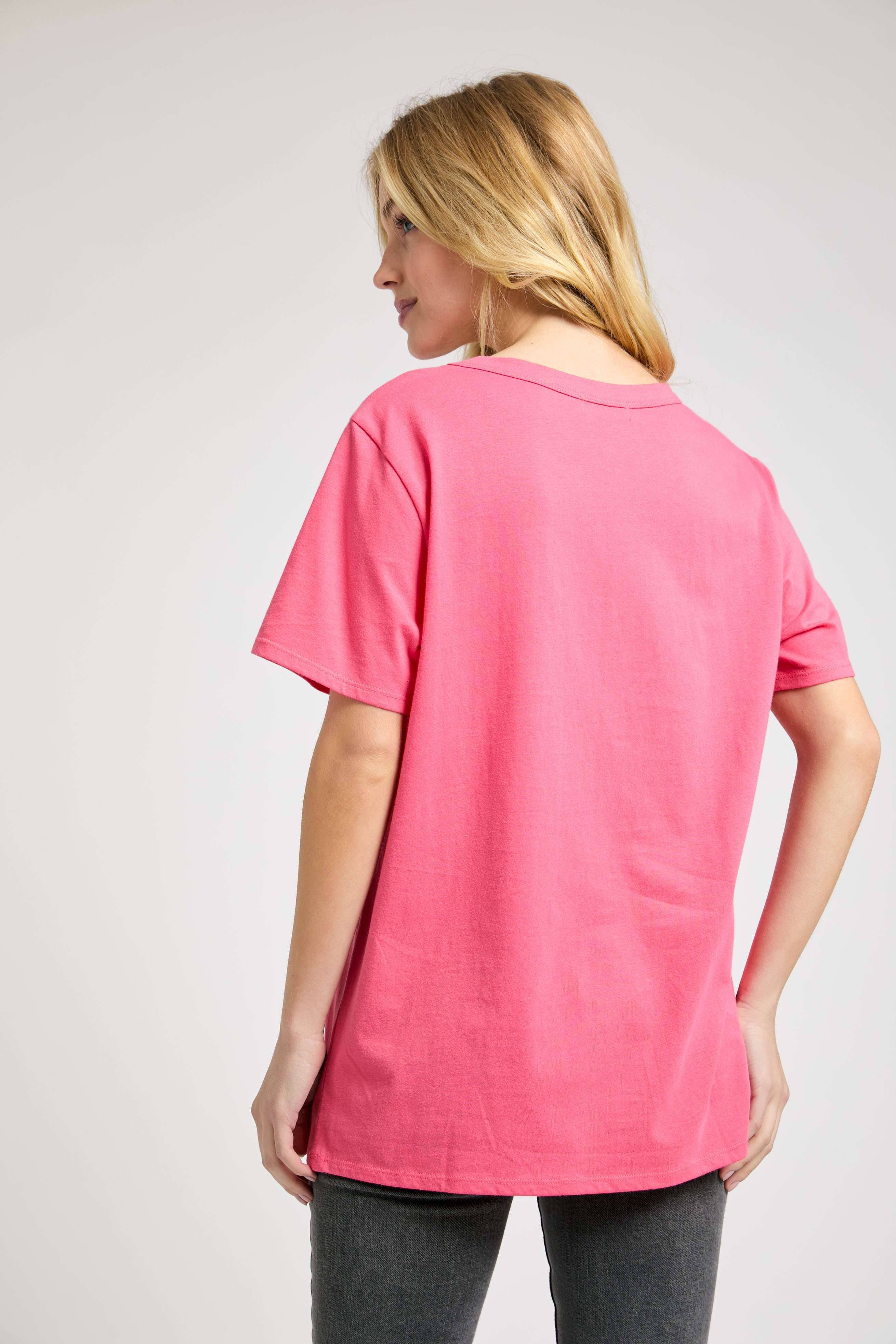 Oversized Coral Tee