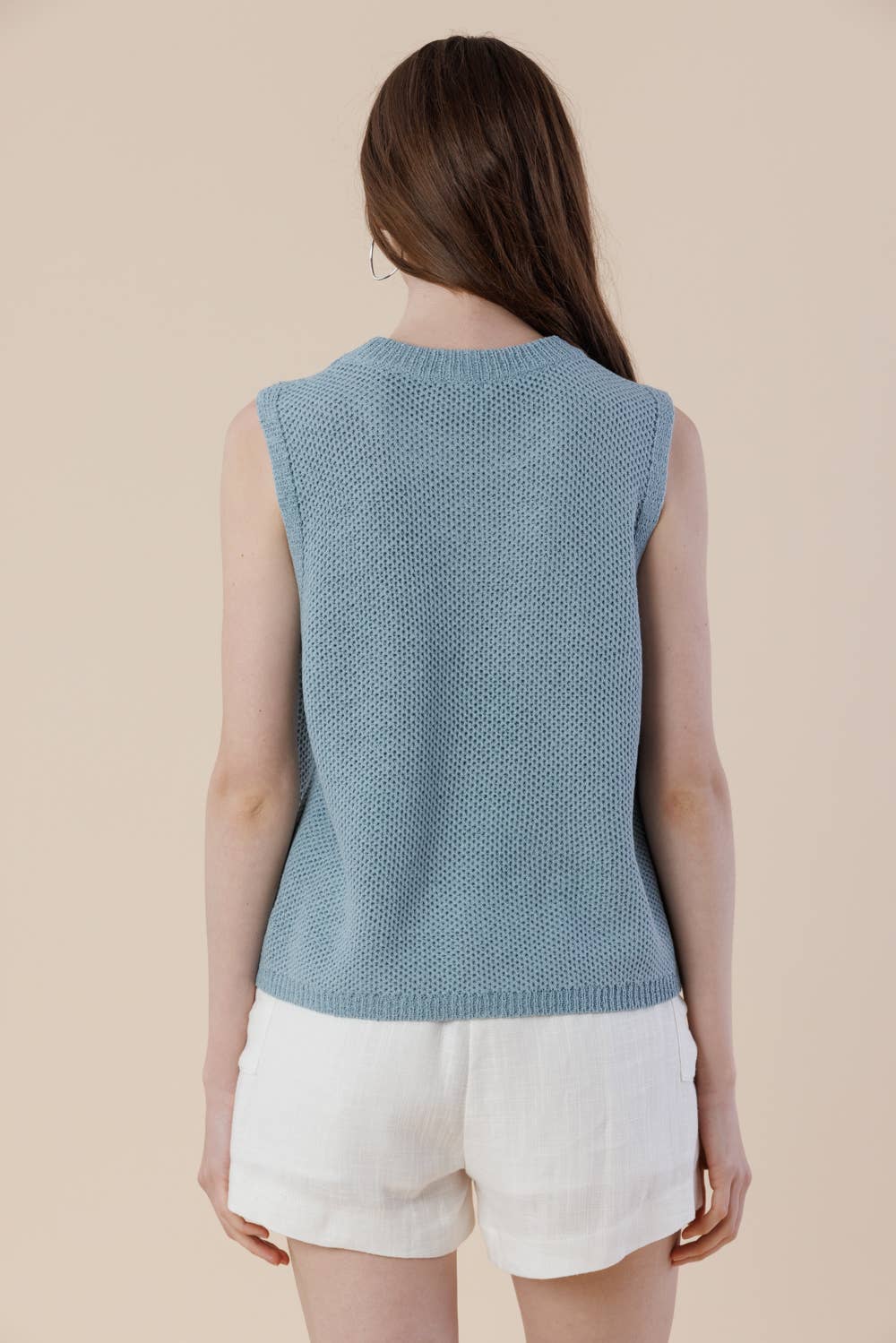 Howdy Embroidery Sweater Tank