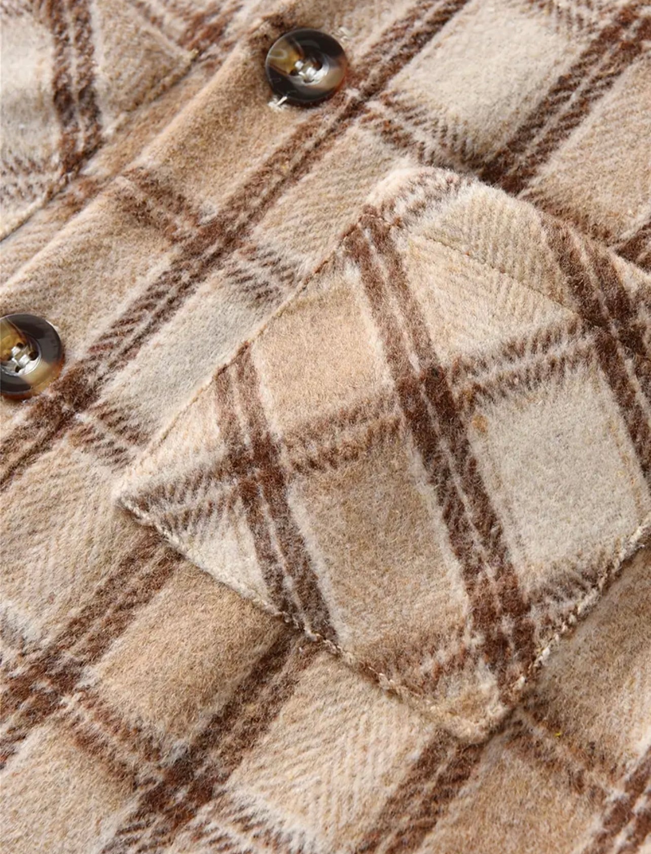 Coco Plaid Hooded Little One Jacket