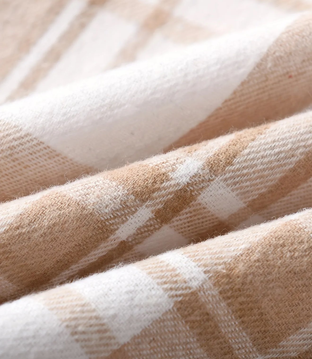 Plaid Long Sleeve Little One Top