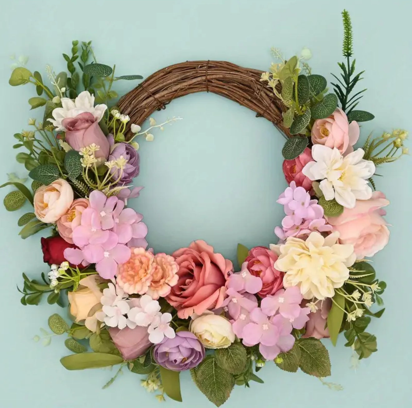 16” Floral Wreath