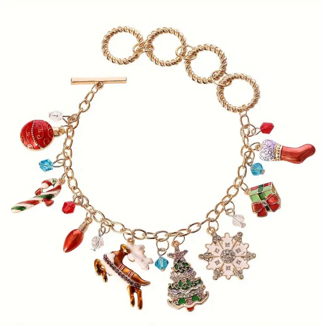 Cartoon Christmas Braclet