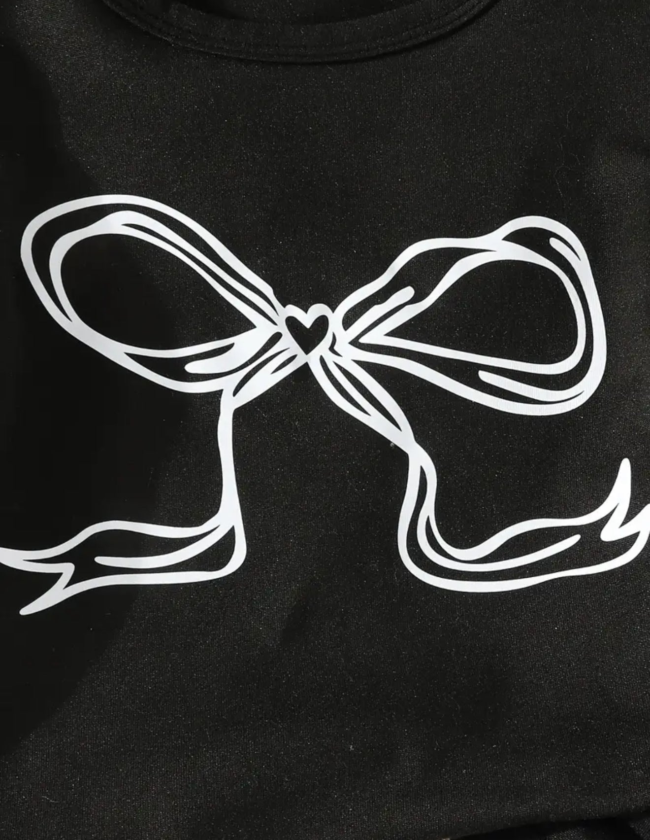 Bow Little One Tee and Pant Set