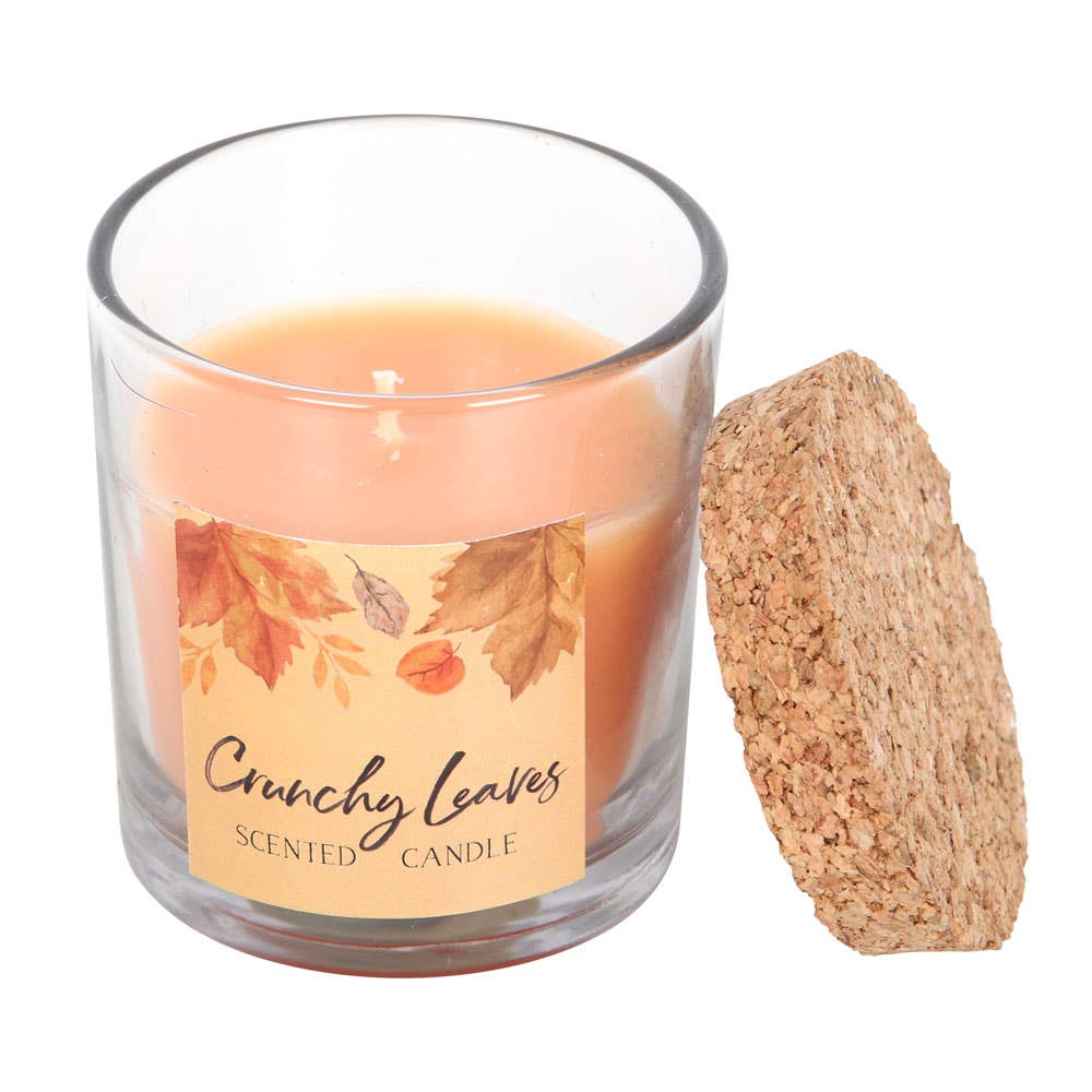 Crunchy Leaves Fall Autumn Candle